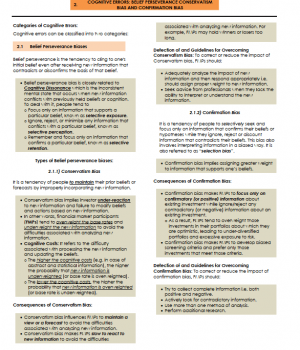 FinQuiz CFA Level 3 2023 Notes