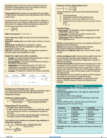 IFT CFA Level I Facts and Formula Sheet 2024