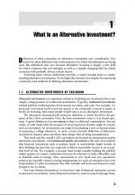 Alternative Investments: CAIA Level I, 3rd Edition