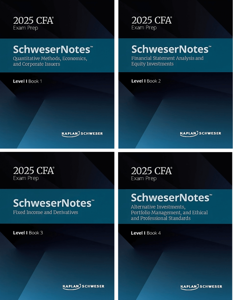 2025 CFA Level 1 Schweser Notes