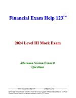 CFA Level 3 Bill Campbell 2024 (5 Mock Exams)