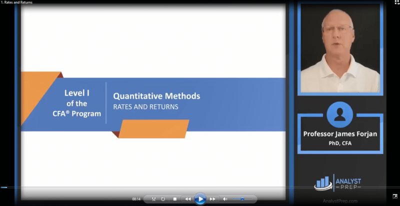 CFA Level 1 2025 AnalystPrep Video Lessons + Notes