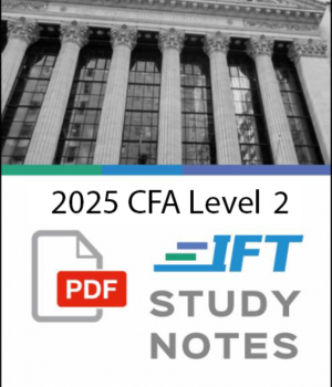 CFA Level 2 2025 IFT Study Notes