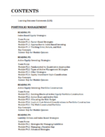 CFA Level 3 2025 Schweser Notes Portfolio Management