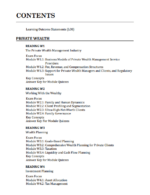 CFA Level 3 2025 Schweser Notes Private Wealth