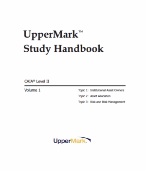 CAIA 2025 Level 2 UpperMark Study Handbooks + Formula Sheet