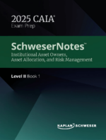 CAIA Level 2 Schweser Notes 2025 + Formula Sheet