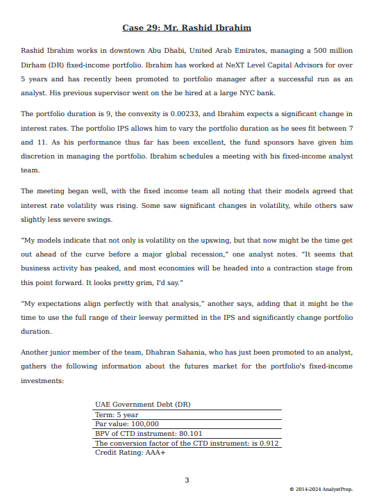 CFA 2025 Level 3 AnalystPrep Essays (All Pathways)