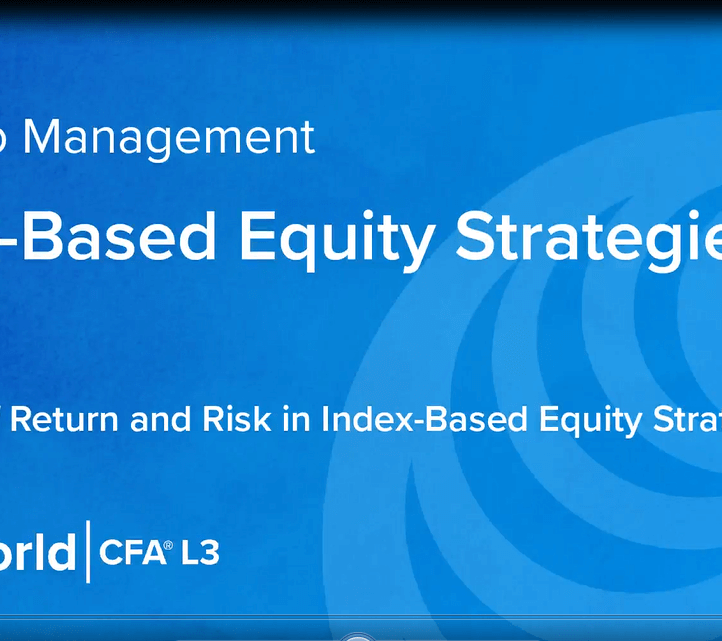 CFA 2025 UWorld Level 3 Video Lectures Portfolio Management Pathway