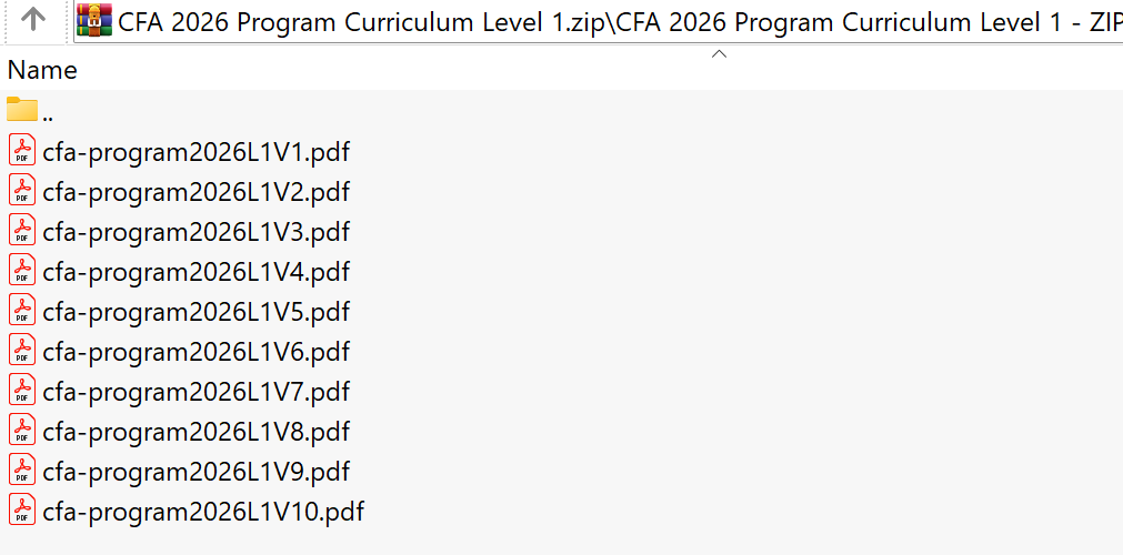 2026 CFA Program Curriculum Level I Box Set